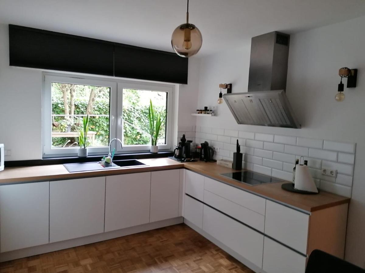 Moderne Familienfreundliche Wohnung Am Waldrand Von Pruem Mit Terrasse Exteriér fotografie