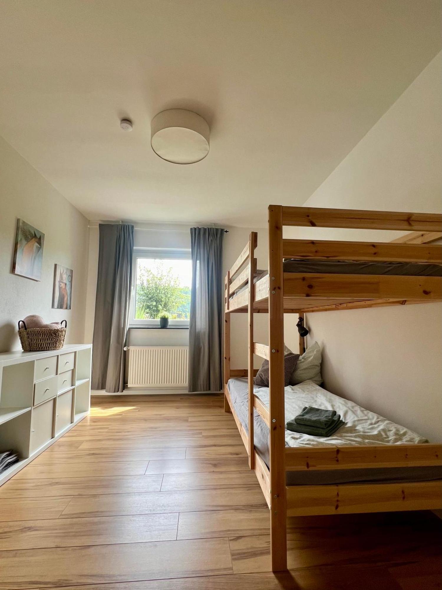Moderne Familienfreundliche Wohnung Am Waldrand Von Pruem Mit Terrasse Exteriér fotografie